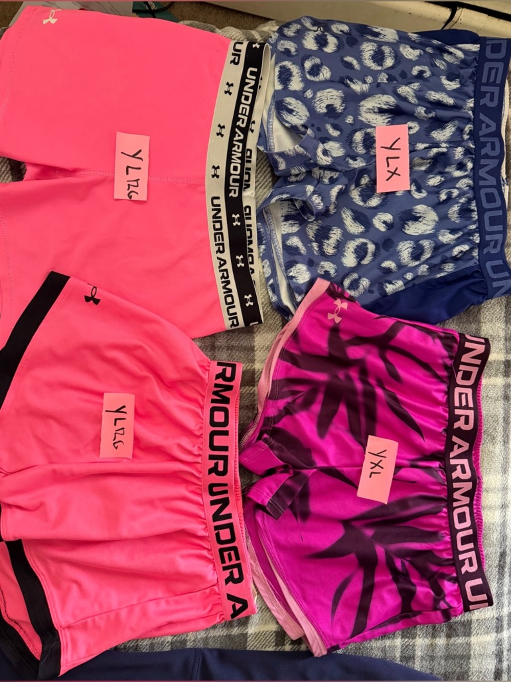 Each pair slightly worn. Each pair $6